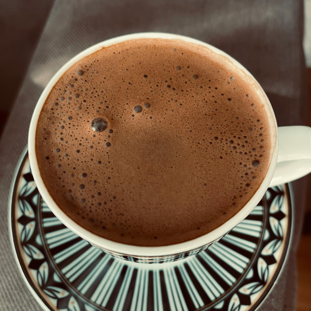 My Vegan, Superfood, Almost-Raw Hot Chocolate