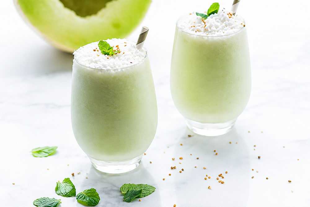 Honeydew Melon Refresher Smoothie Recipe