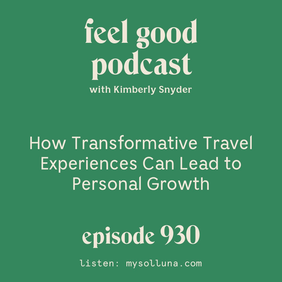 Transformative Adventure Experiences: How going out of your comfort zone can lead to personal growth. [Episode 930]