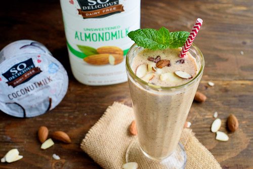Almond Blissful Beauty Shake Recipe Featuring So Delicious Dairy Free!