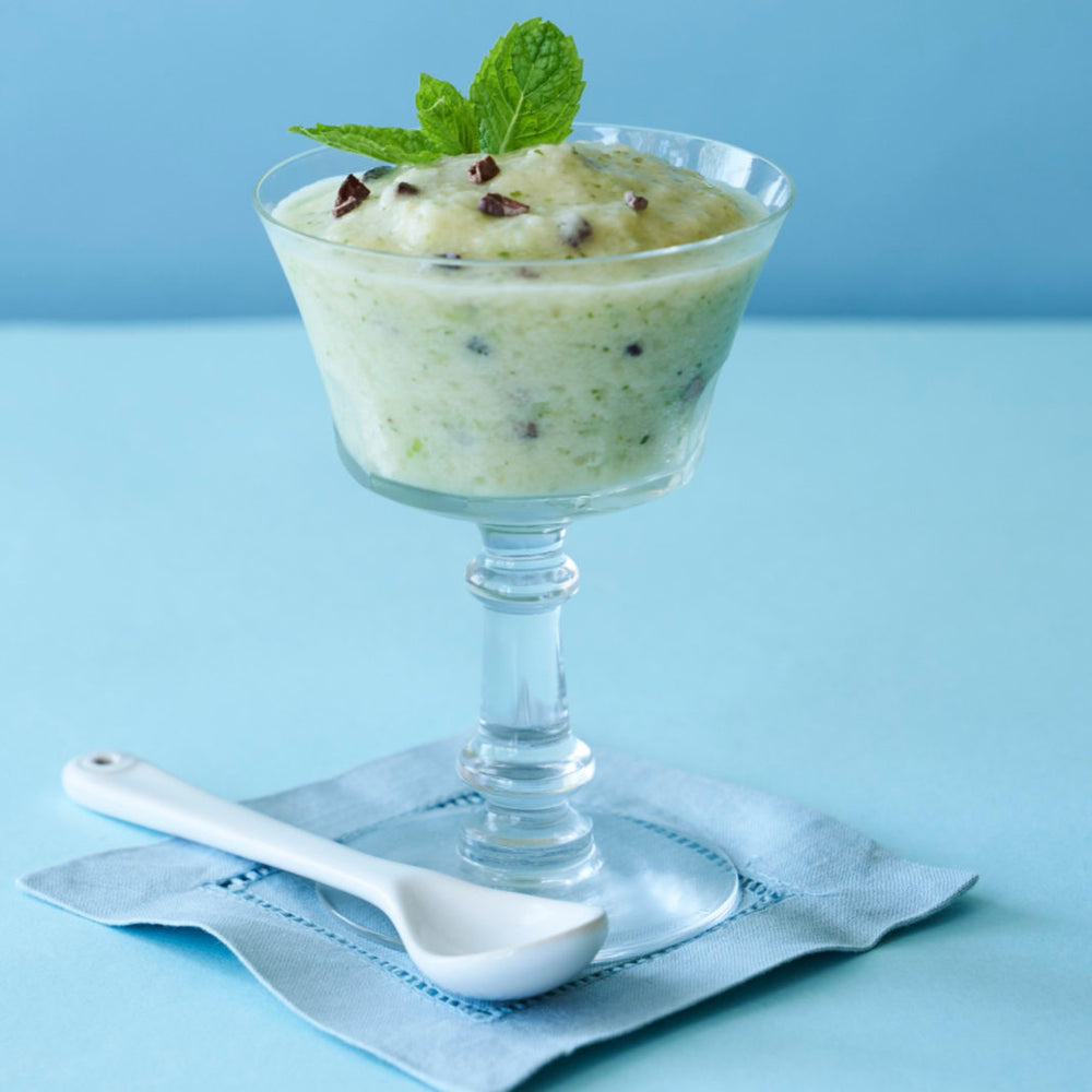 Apple Mint Chip Ice Cream