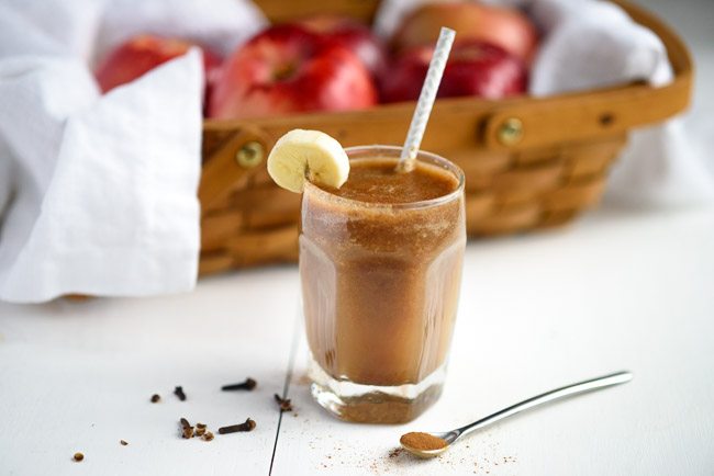 Banana Apple Spice Smoothie