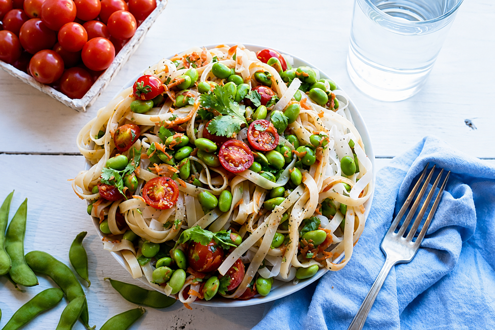 Edamame and Noodle Salad Recipe