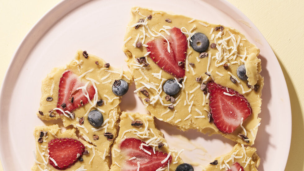 Coconut Berry Energy Bark