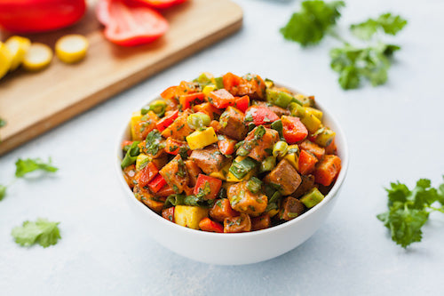 Creamy Dairy-free Sweet Potato Salad