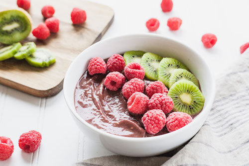 Raspberry Banana Acai Nicecream