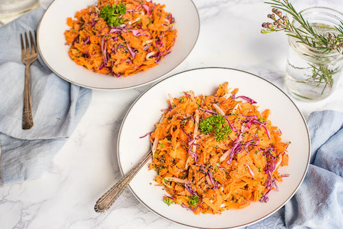 Skin Healing Shredded Carrot Salad