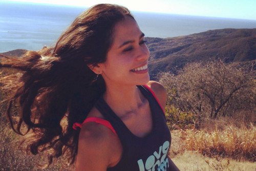 Picture of Kimberly Snyder and her flowing, beautiful hair.