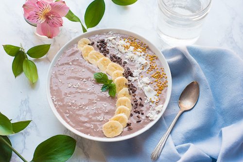 Chocolate Ginger Beauty Acai Bowl