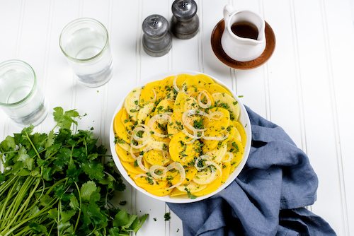 Ginger Miso Golden Beet & Fennel Salad