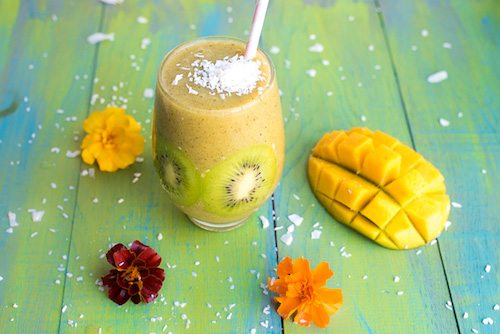 Kiwi-Mango Smoothie