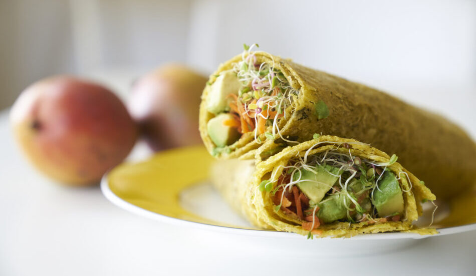 Mango Mint Wraps