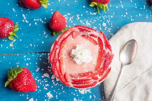Spring Strawberry Smoothie Bowl