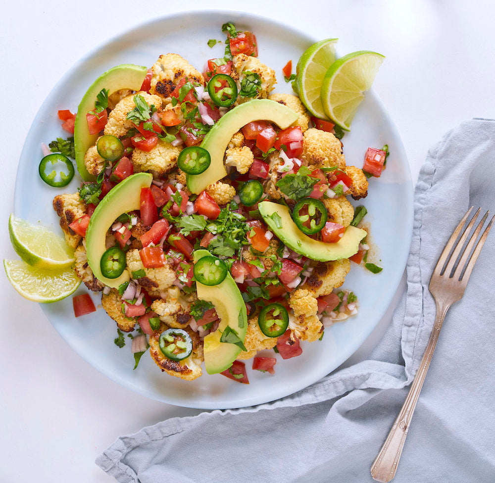 Easy Vegan Cauliflower Nachos