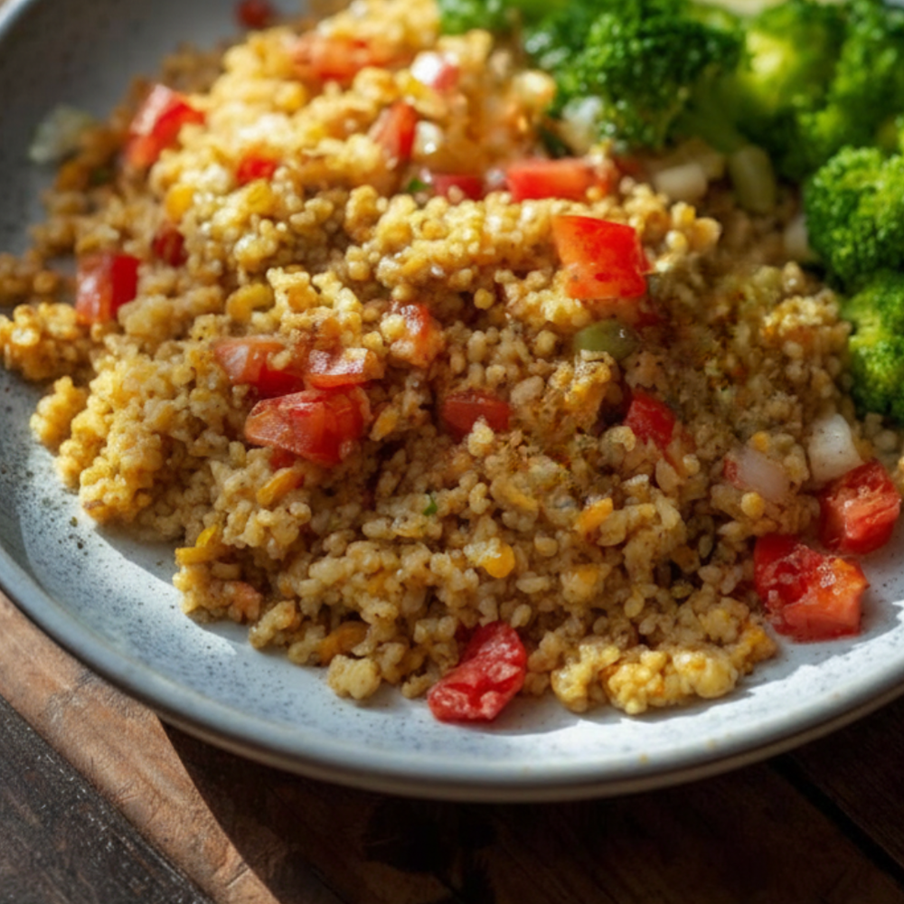 Veggie-Turmeric Quinoa Recipe