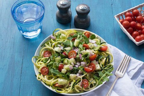 Summer Burst Zucchini Pasta Salad
