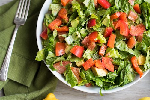 Chopped Tahini Salad
