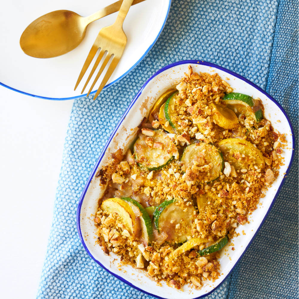 Easy Vegan Squash Gratin