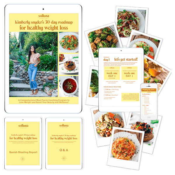 Kimberly Snyder's 30 Day Roadmap to Healthy Weight Loss (DIGITAL COURSE)