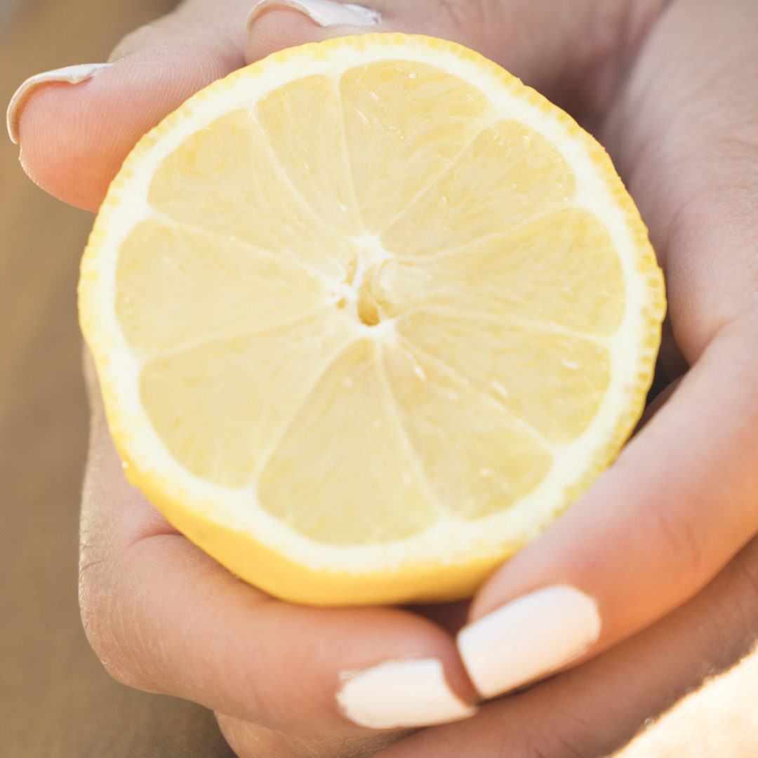 Close Up Image Of Lemon