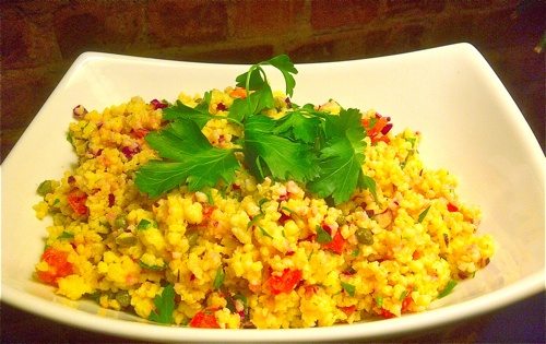 Picture of millet salad