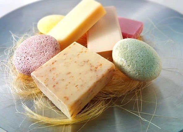 naturally scented soaps