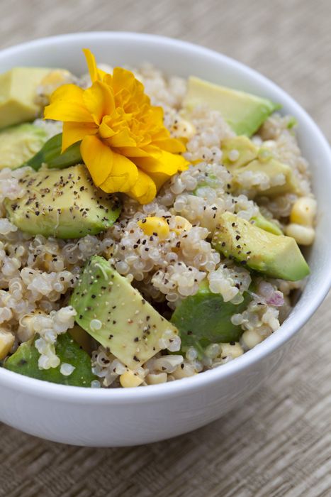 Quinoa Corn & Avo Salad