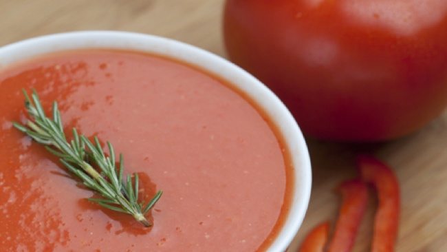Raw Red Pepper and Tomato Soup Recipe