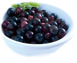 Acai berries are high in antioxidants 