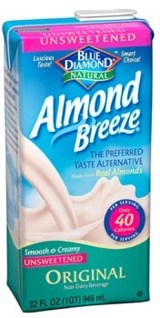 Picture of a container of Almond Breeze almond milk