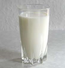 Picture of a glass of milk