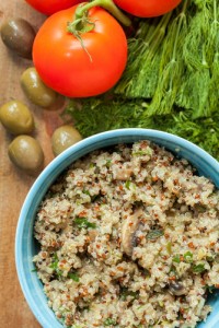 quinoa salad meat alternative