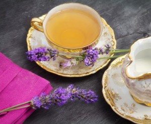 tea with lavender