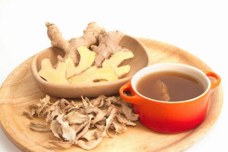 Picture of tea with fresh ginger