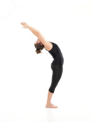 Picture of female doing mountain pose
