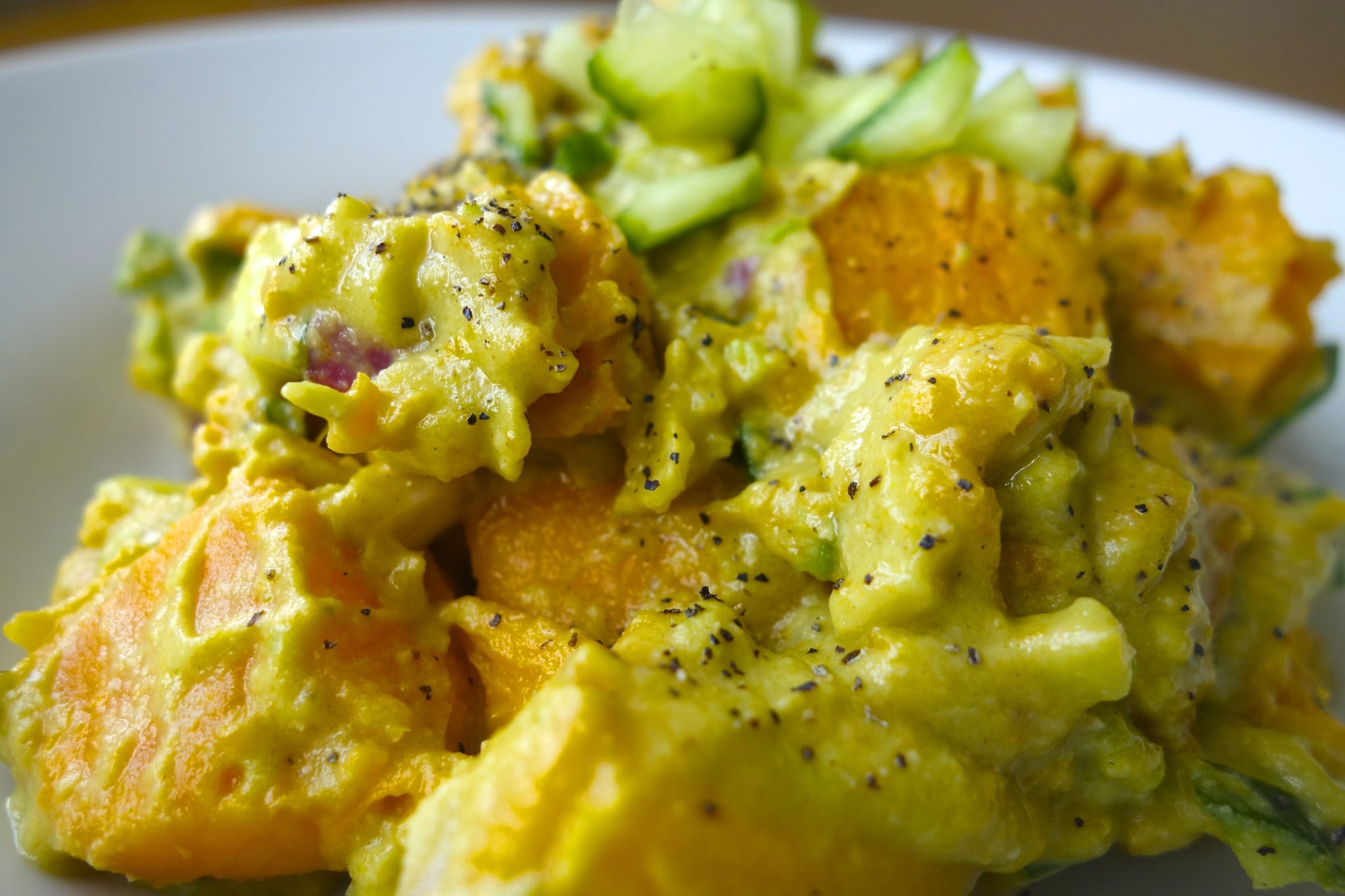 New Recipe (and Blogger Assignment)! The Sweet Potato Beauty Detox Salad
