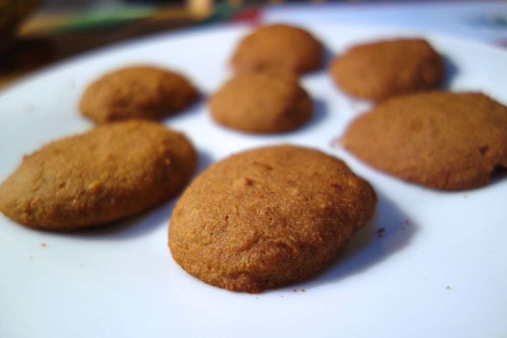  Vegan, Gluten Free Ginger Pumpkin Cookies