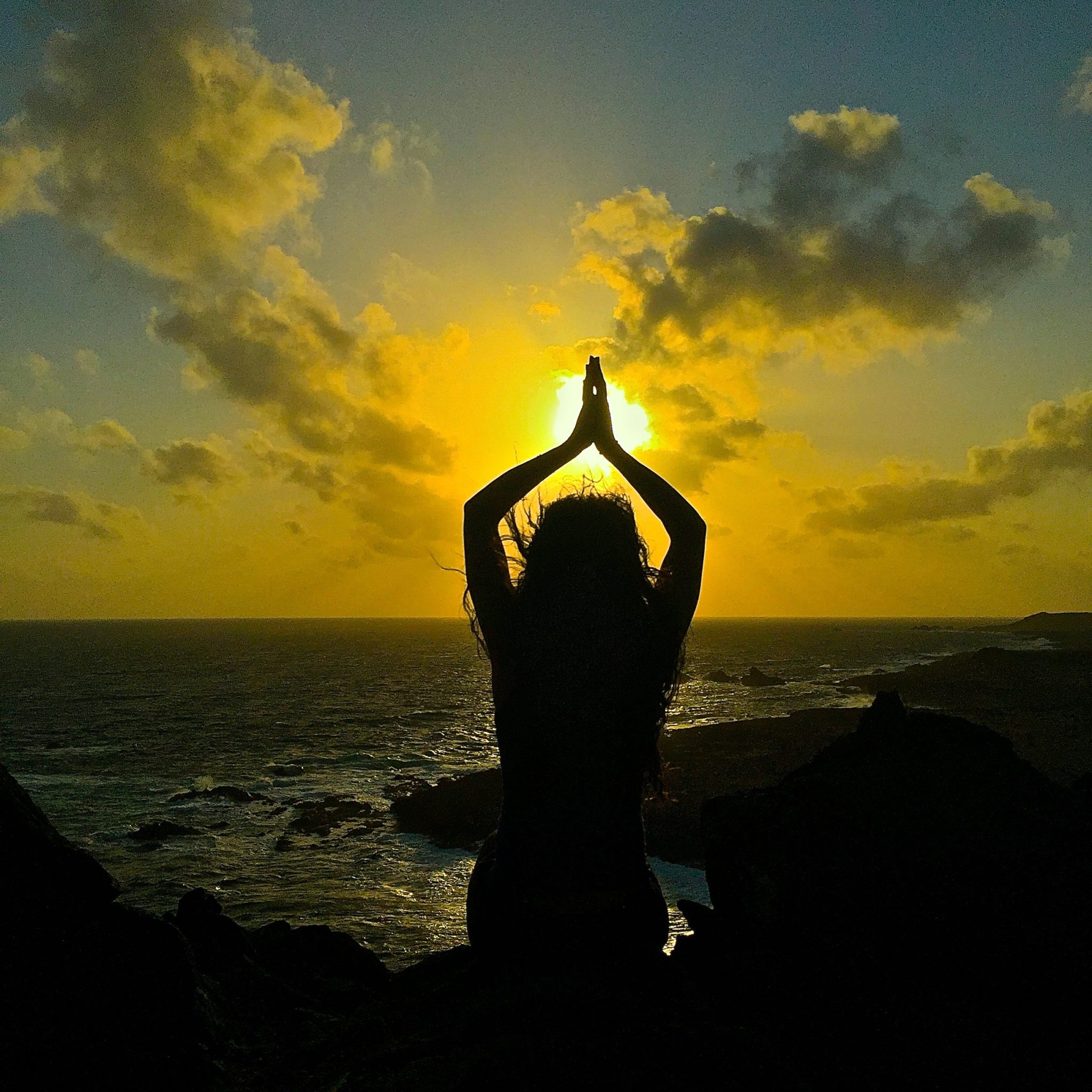 sitting sun