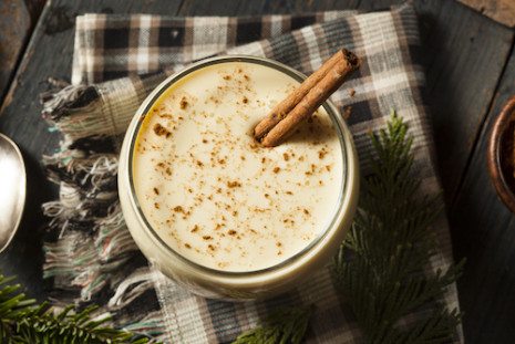Picture of a cup with Egg Nog