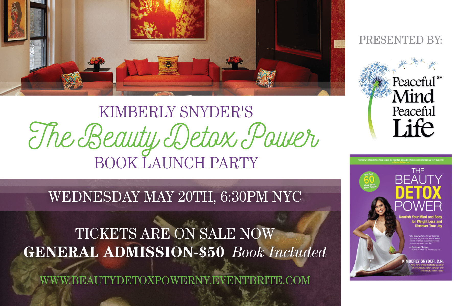 You’re Invited! Join Me For The Beauty Detox Power NYC Launch Party