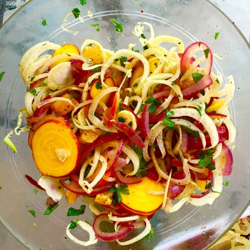 Summer Fennel & Beet Salad Recipe