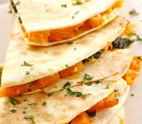 New Recipe: Vegan Pumpkin Quesadillas!