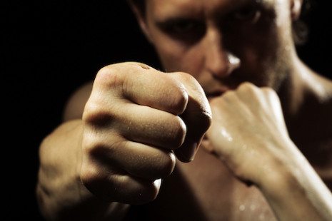 Picture of Man In Boxing Pose