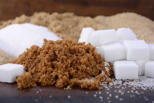 Picture of different Types Of Sugar