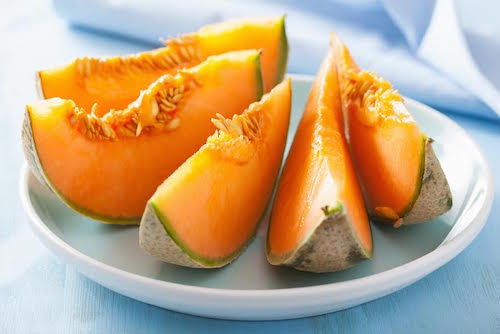 Picture of melon slices