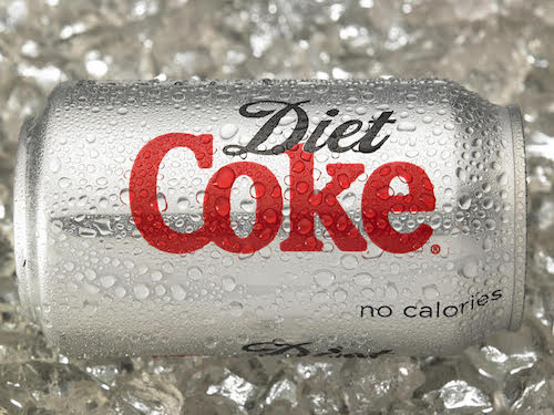Picture of a Diet Coke in the can