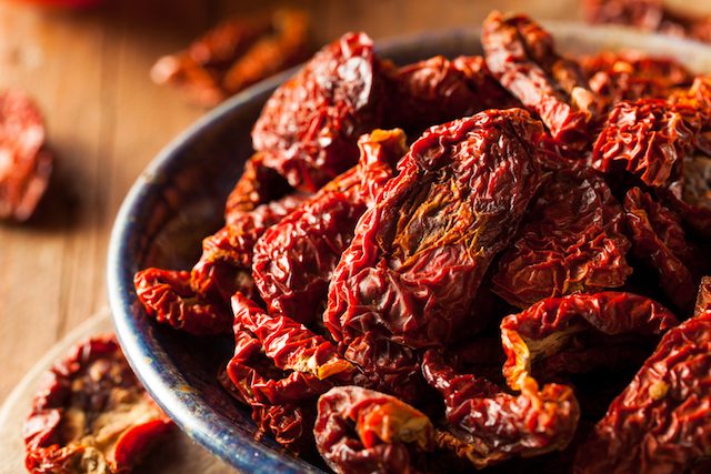 Picture of Organic Raw Sun Dried Tomatoes.