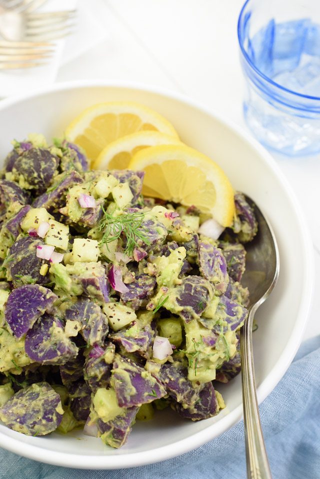 Picture of Vegan Purple Potato Salad