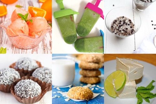 Picture of a variety of Beauty Detox Desserts.