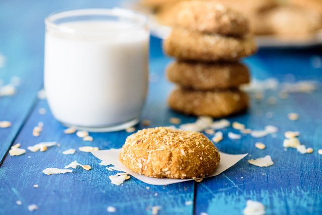 Vegan Creamsicle Coconut Cookies Recipe